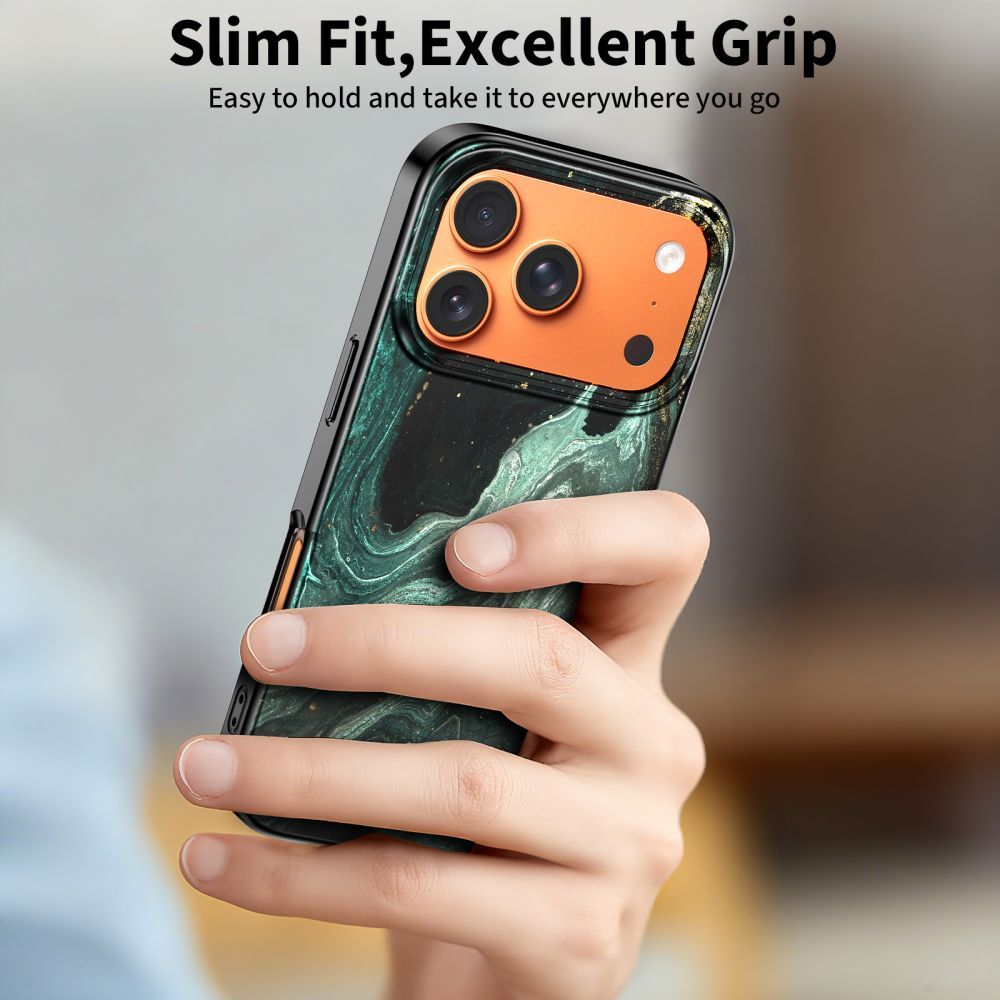 Husa MagSafe pentru Apple iPhone 17 Pro Max, Tech-Protect, Lamano Aura, Verde