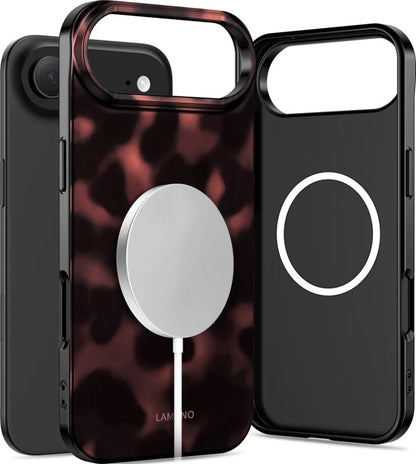 Husa MagSafe pentru Apple iPhone 17 Air, Tech-Protect, Lamano Panther, Neagra