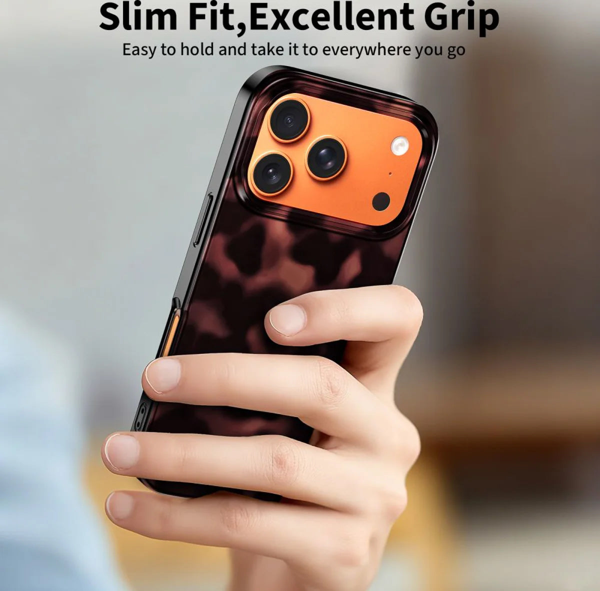 Husa MagSafe pentru Apple iPhone 17 Pro Max, Tech-Protect, Lamano Panther, Neagra