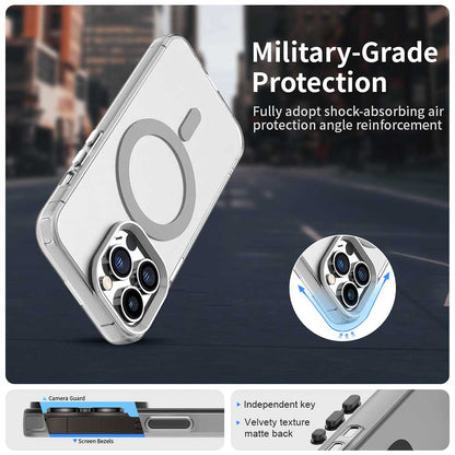 Husa MagSafe pentru Apple iPhone 12 Pro Max, Techsuit, CandyCase, Alba