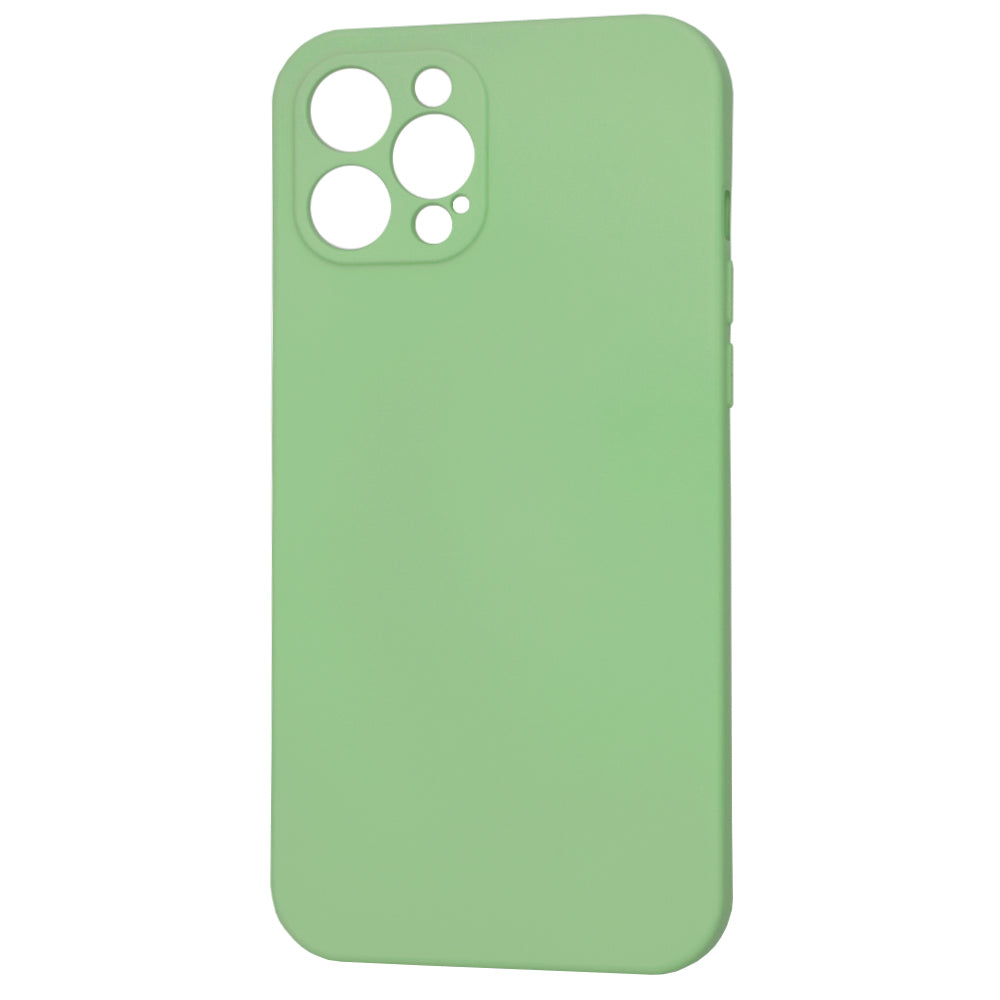 Husa MagSafe pentru Apple iPhone 12 Pro Max, Techsuit, SoftFlex, Verde Deschis