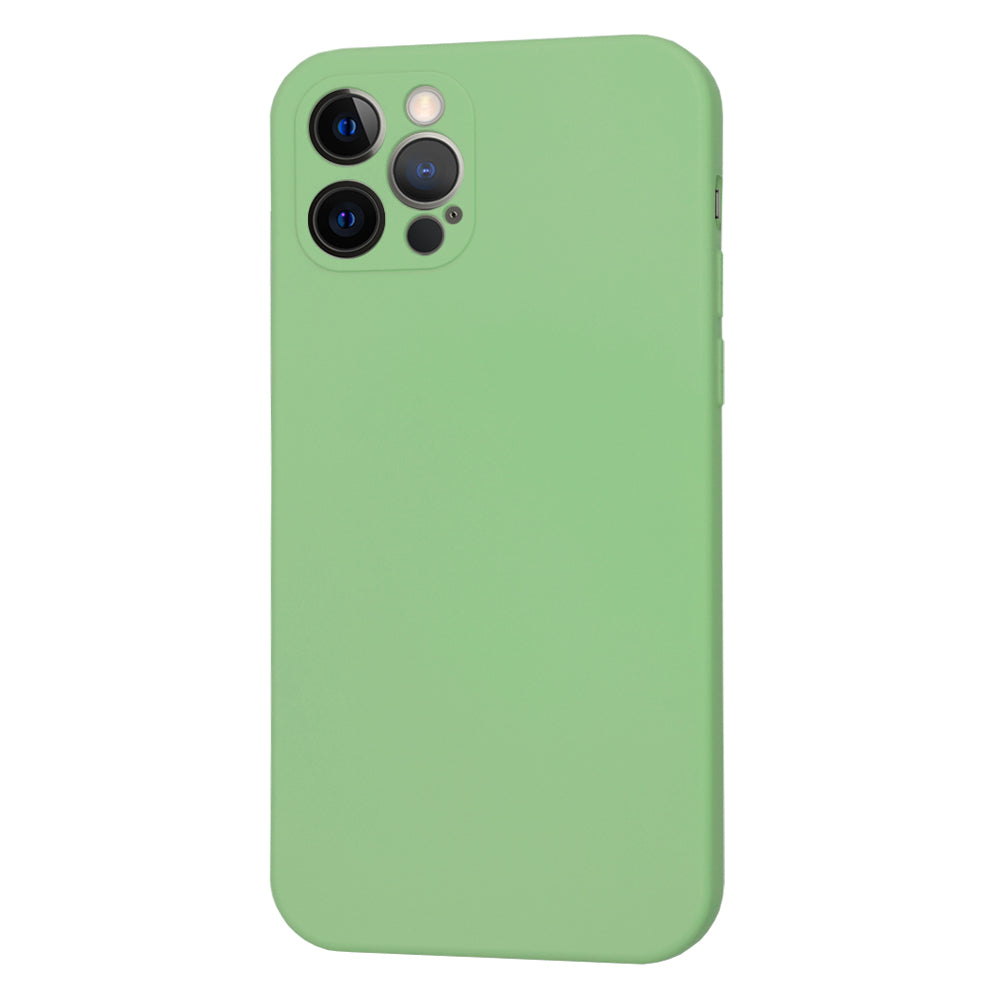 Husa MagSafe pentru Apple iPhone 12 Pro, Techsuit, SoftFlex, Verde Deschis