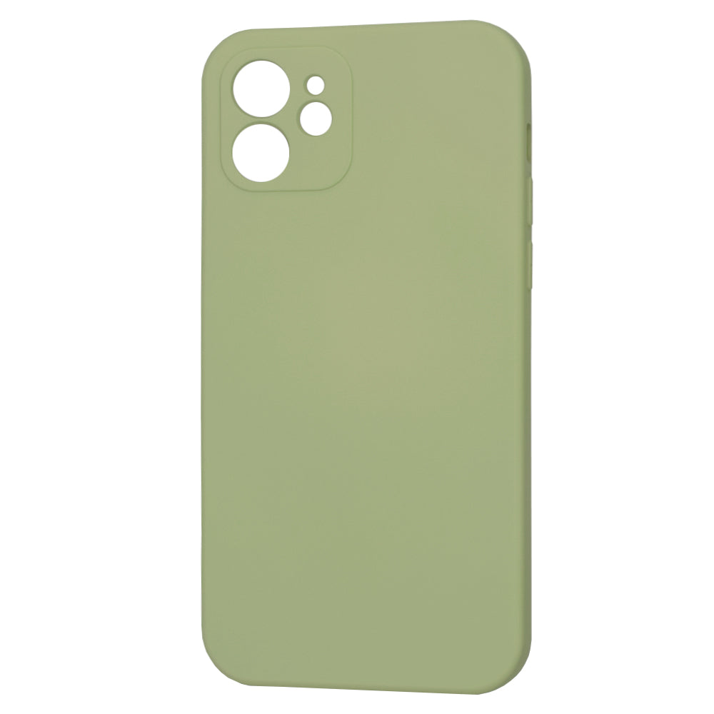 Husa MagSafe pentru Apple iPhone 12, Techsuit, SoftFlex, Matcha