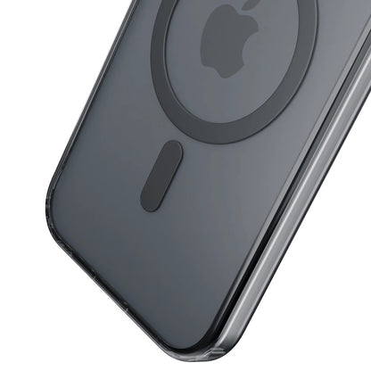 Husa MagSafe pentru Apple iPhone 13 Pro Max, 3MK, Frosty MagCase, Neagra Satinata
