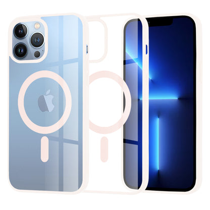 Husa MagSafe pentru Apple iPhone 13 Pro Max, Techsuit, Pro, Roz