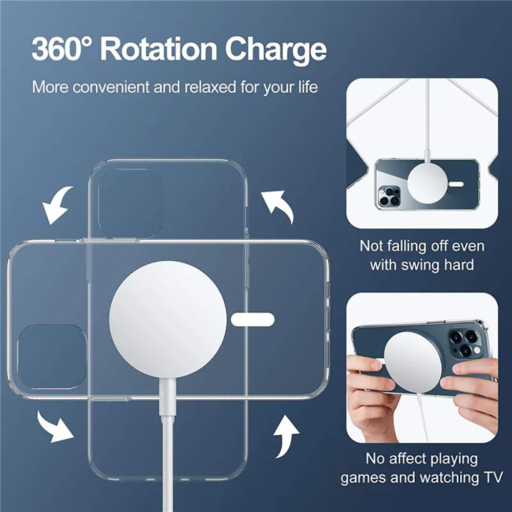 Husa MagSafe pentru Apple iPhone 13 Pro Max, Techsuit, Pro, Roz