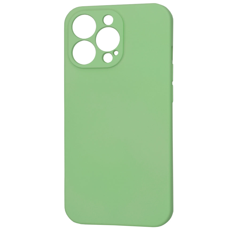 Husa MagSafe pentru Apple iPhone 13 Pro, Techsuit, SoftFlex, Verde Deschis