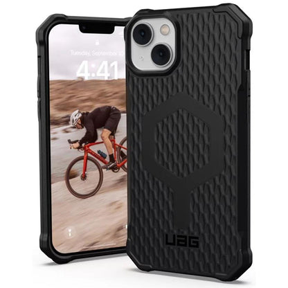 Husa MagSafe pentru Apple iPhone 14 Plus, Urban Armor Gear, Essential Armor, Neagra