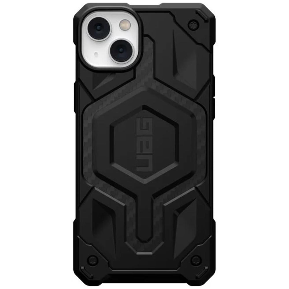 Husa MagSafe pentru Apple iPhone 14 Plus, Urban Armor Gear, Monarch Pro Carbon, Neagra