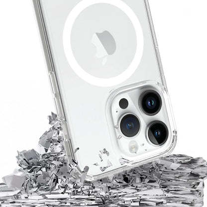 Husa MagSafe pentru Apple iPhone 14 Pro, 3MK, Armor MagCase, Transparenta
