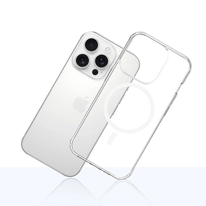 Husa MagSafe pentru Apple iPhone 14 Pro, 3MK, Armor MagCase, Transparenta