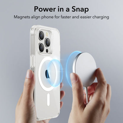 Husa MagSafe pentru Apple iPhone 14 Pro, ESR, Classic Hybrid, Transparenta