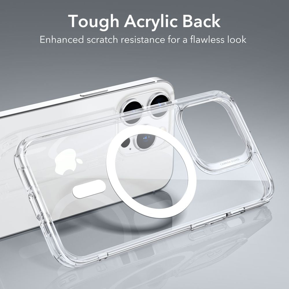 Husa MagSafe pentru Apple iPhone 14 Pro, ESR, Classic Hybrid, Transparenta