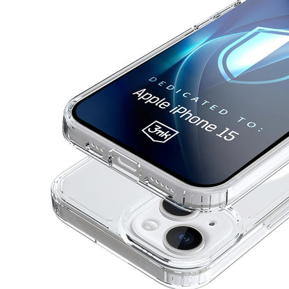 Husa MagSafe pentru Apple iPhone 15, 3MK, Armor MagCase, Transparenta