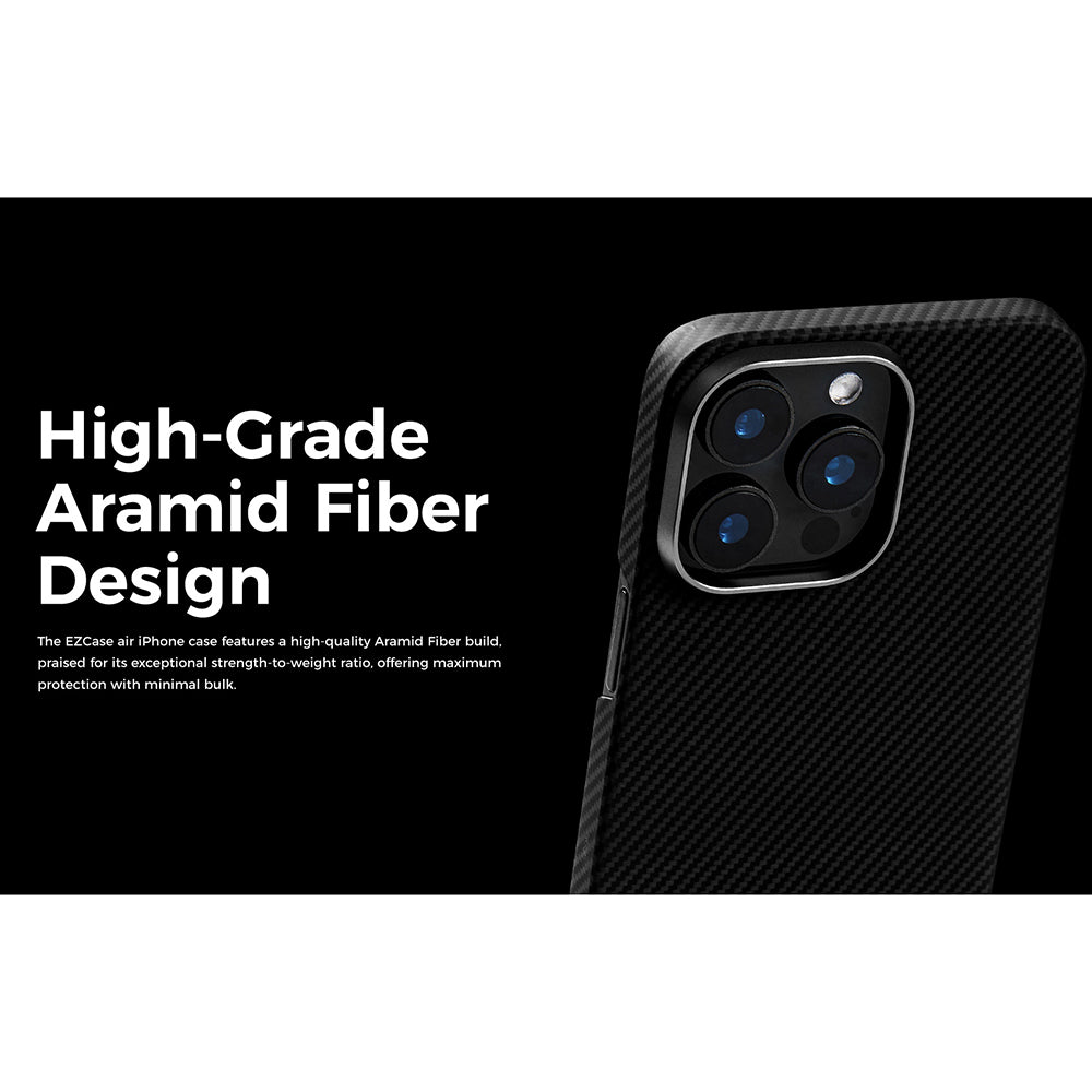 Husa MagSafe pentru Apple iPhone 15, Edizard, Air, Neagra