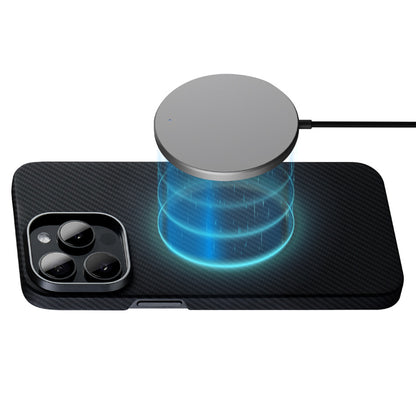 Husa MagSafe pentru Apple iPhone 15, Edizard, Air, Neagra