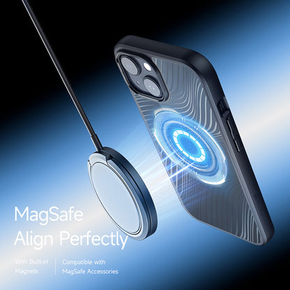 Husa MagSafe pentru Apple iPhone 15 Plus, DUX DUCIS, Aimo, Neagra
