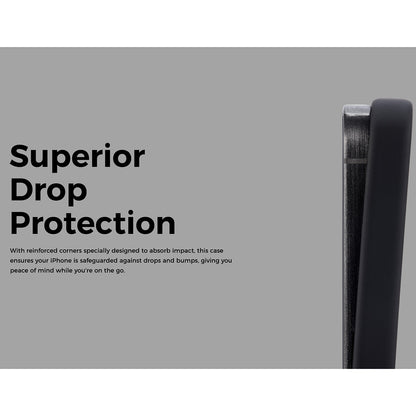 Husa MagSafe pentru Apple iPhone 15 Plus, Edizard, Pro, Neagra