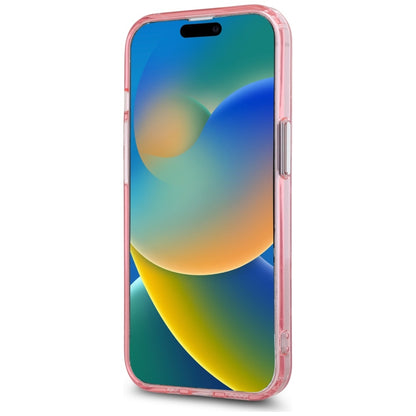 Husa MagSafe pentru Apple iPhone 15 Plus, Karl Lagerfeld, IML Monogram Karl & Choupette's Heads, Roz