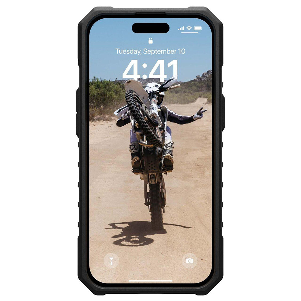 Husa MagSafe pentru Apple iPhone 15 Plus, Urban Armor Gear, Pathfinder, Neagra