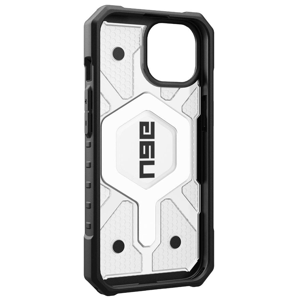 Husa MagSafe pentru Apple iPhone 15 Plus, Urban Armor Gear, Pathfinder, Transparenta