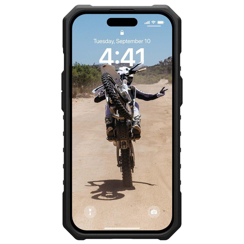 Husa MagSafe pentru Apple iPhone 15 Plus, Urban Armor Gear, Pathfinder, Transparenta