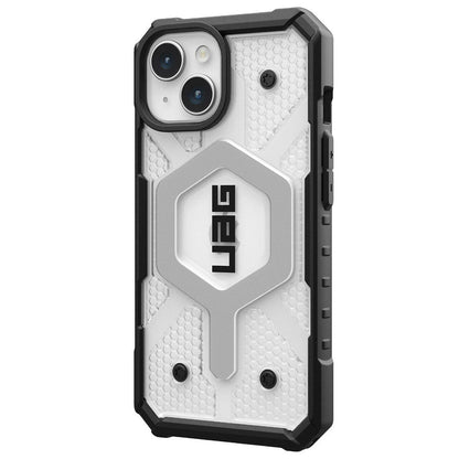 Husa MagSafe pentru Apple iPhone 15 Plus, Urban Armor Gear, Pathfinder, Transparenta