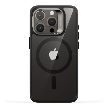 Husa MagSafe pentru Apple iPhone 15 Pro, ESR, Classic Hybrid Kickstand, Neagra Transparenta