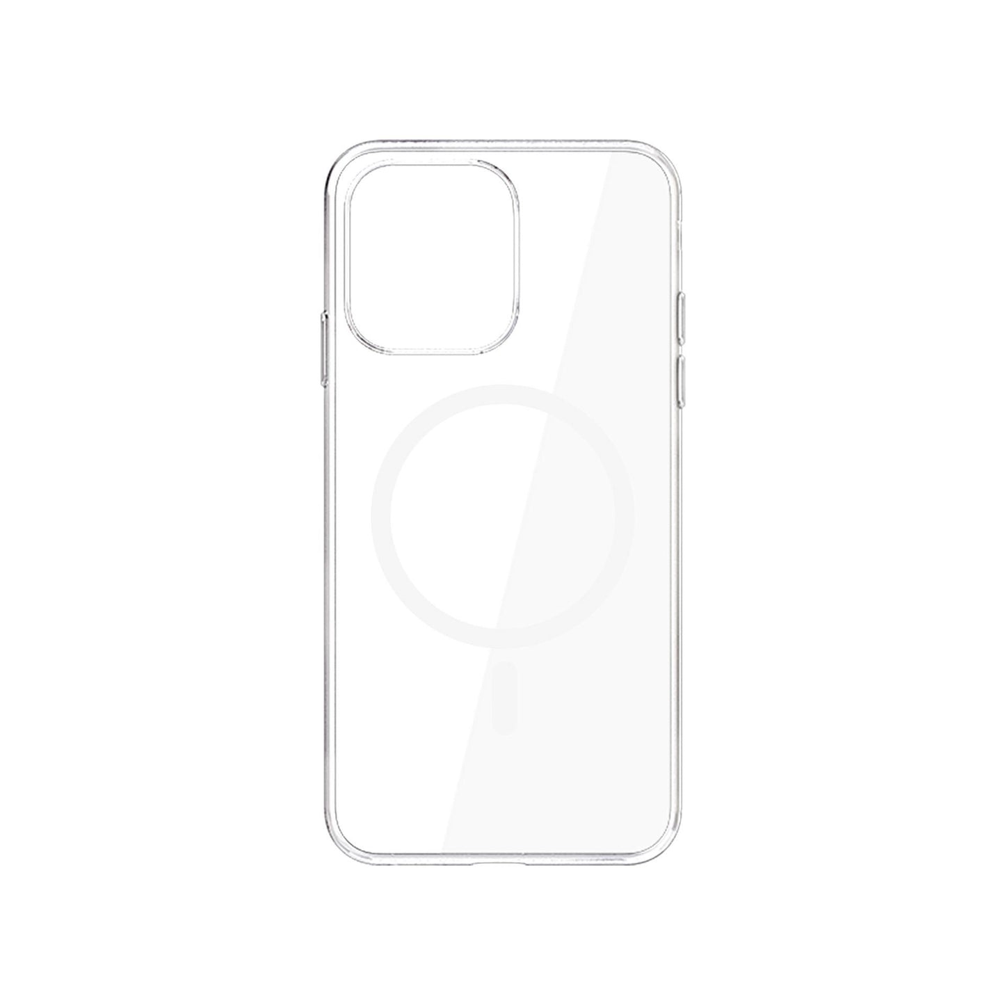 Husa MagSafe pentru Apple iPhone 15 Pro Max, 3MK, Clear MagCase, Transparenta