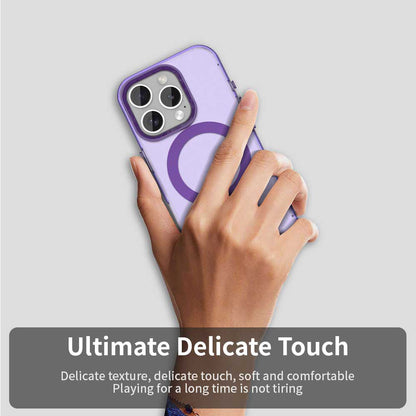 Husa MagSafe pentru Apple iPhone 15 Pro Max, Techsuit, CandyCase, Mov