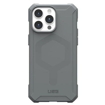 Husa MagSafe pentru Apple iPhone 15 Pro Max, Urban Armor Gear, Essential Armor, Argintie