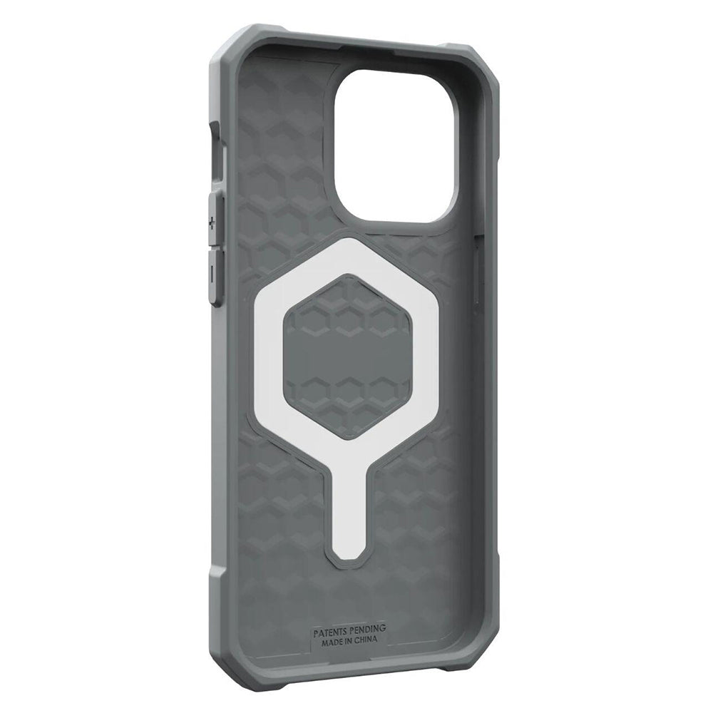 Husa MagSafe pentru Apple iPhone 15 Pro Max, Urban Armor Gear, Essential Armor, Argintie