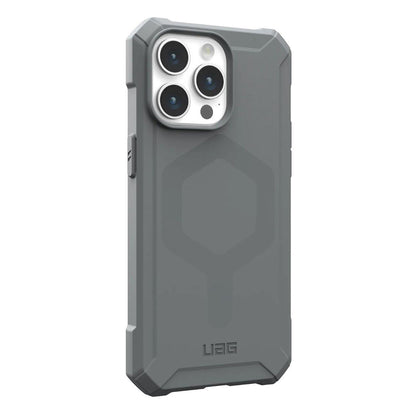 Husa MagSafe pentru Apple iPhone 15 Pro Max, Urban Armor Gear, Essential Armor, Argintie