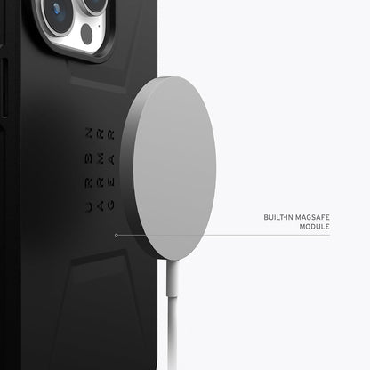 Husa MagSafe pentru Apple iPhone 15 Pro Max, Urban Armor Gear, Essential Armor, Neagra