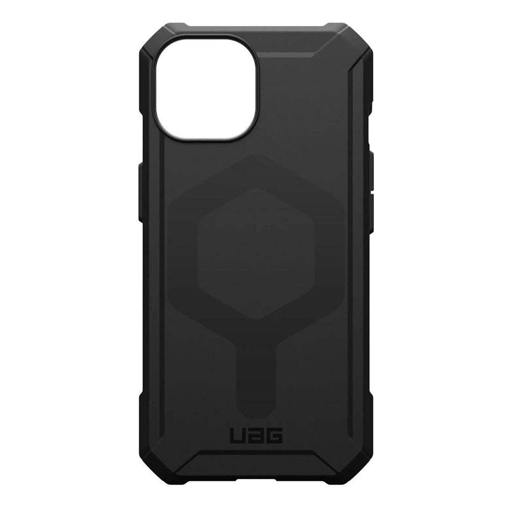 Husa MagSafe pentru Apple iPhone 15 Pro Max, Urban Armor Gear, Essential Armor, Neagra
