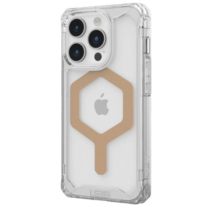 Husa MagSafe pentru Apple iPhone 15 Pro Max, Urban Armor Gear, Plyo, Aurie