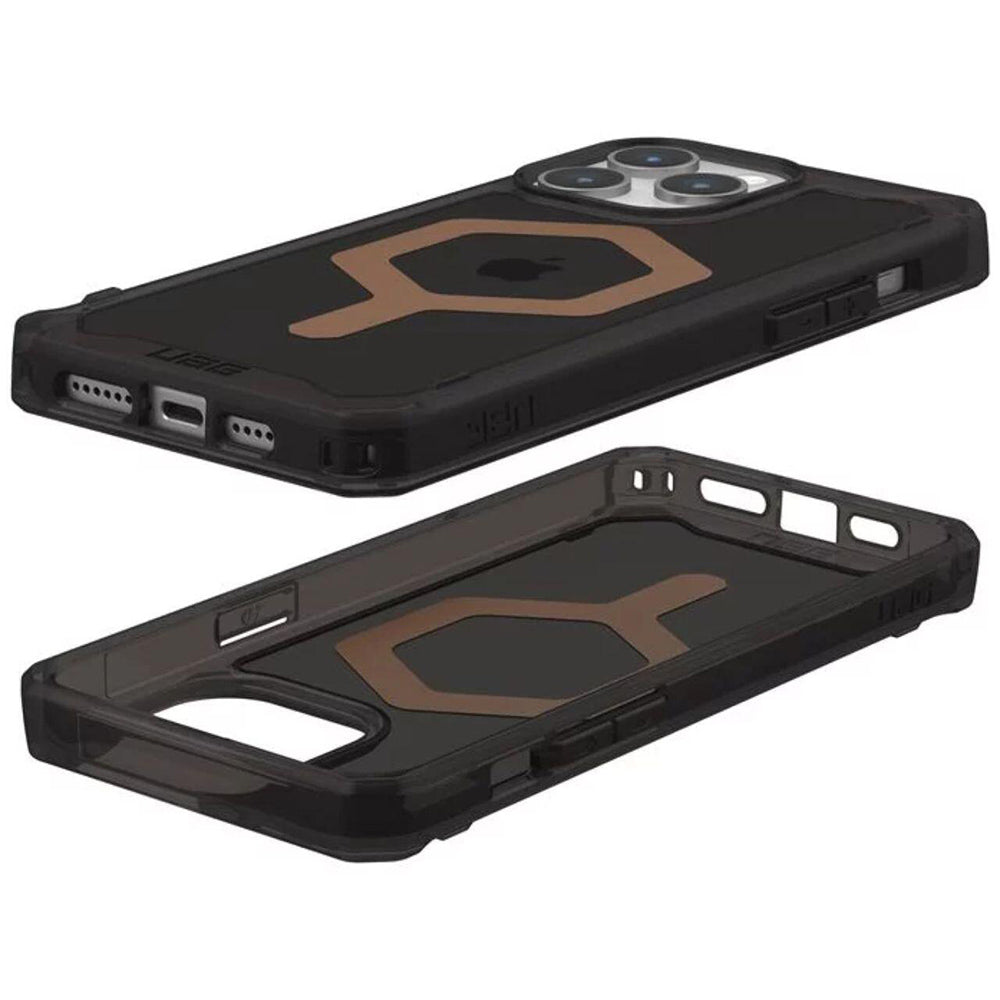 Husa MagSafe pentru Apple iPhone 15 Pro Max, Urban Armor Gear, Plyo, Maro