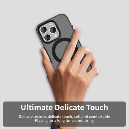 Husa MagSafe pentru Apple iPhone 15 Pro, Techsuit, CandyCase, Neagra