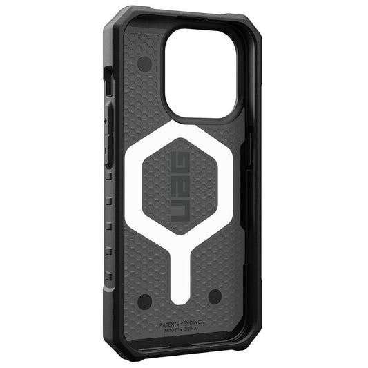 Husa MagSafe pentru Apple iPhone 15 Pro, Urban Armor Gear, Pathfinder SE Geo Camo, Camuflaj