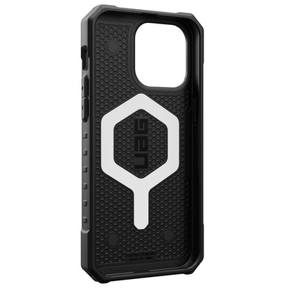 Husa MagSafe pentru Apple iPhone 15 Pro, Urban Armor Gear, Pathfinder SE Midnight Camo, Camuflaj