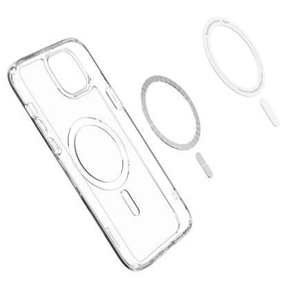 Husa MagSafe pentru Apple iPhone 15, Spigen, Ultra Hybrid, Alba ACS06802