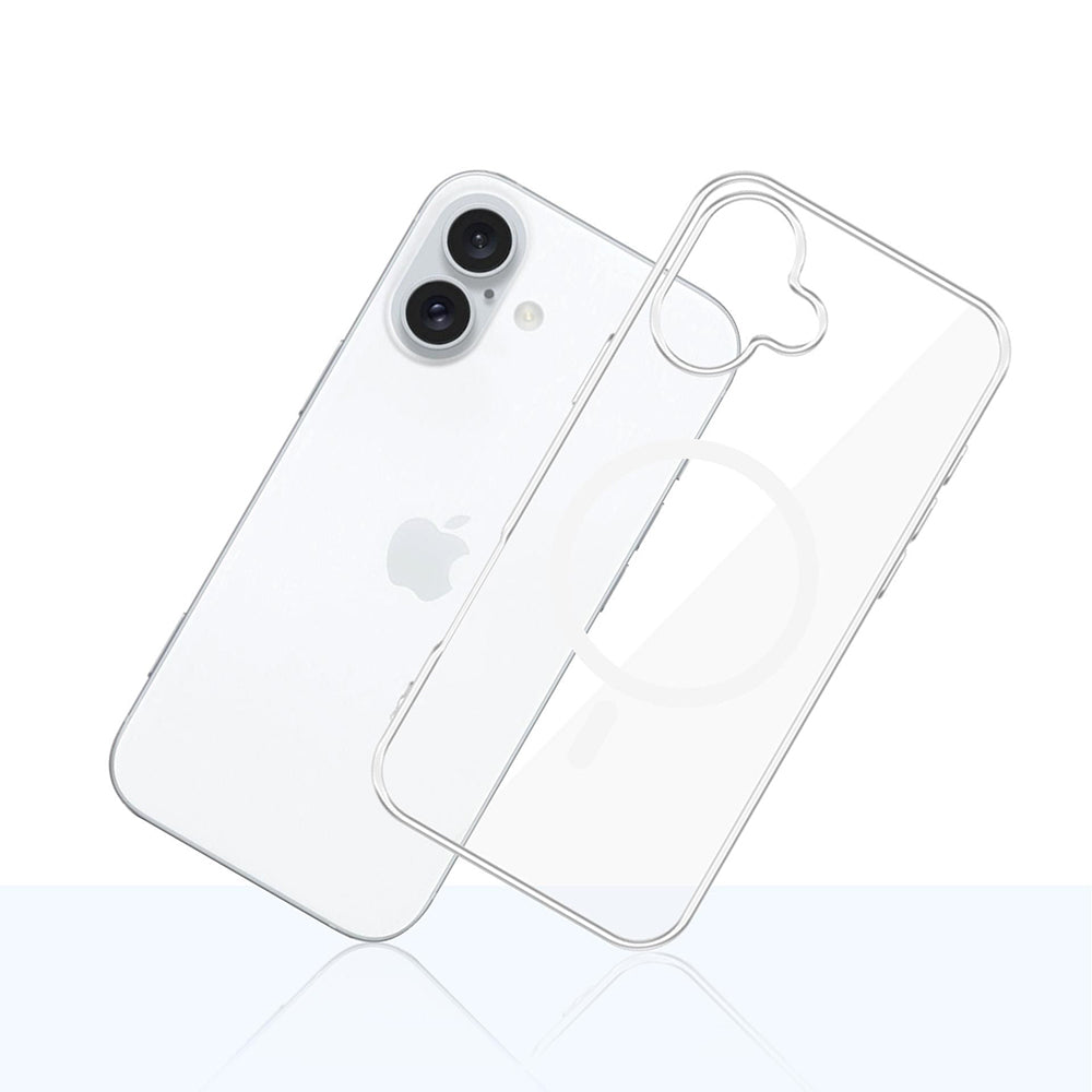 Husa MagSafe pentru Apple iPhone 16, 3MK, Clear MagCase, Transparenta