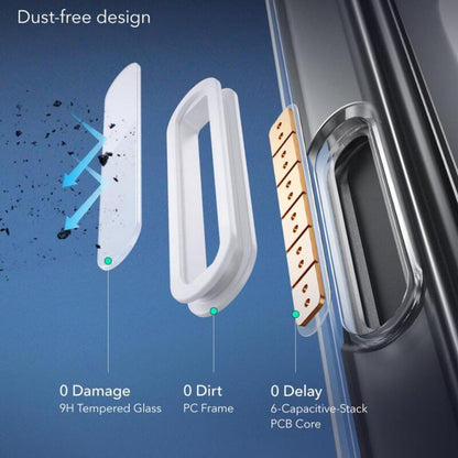 Husa MagSafe pentru Apple iPhone 16, ESR, Classic Hybrid Slide, Neagra Satinata