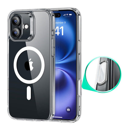 Husa MagSafe pentru Apple iPhone 16, ESR, Classic Hybrid Slide, Transparenta