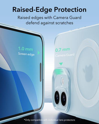 Husa MagSafe pentru Apple iPhone 16, ESR, Zero, Albastra Satinata