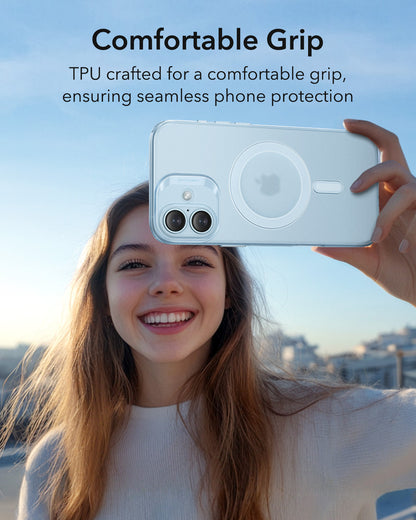 Husa MagSafe pentru Apple iPhone 16, ESR, Zero, Albastra Satinata