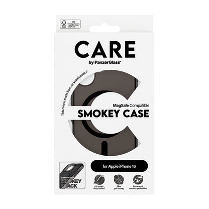 Husa MagSafe pentru Apple iPhone 16, PanzerGlass, Care Urban Combat, Neagra