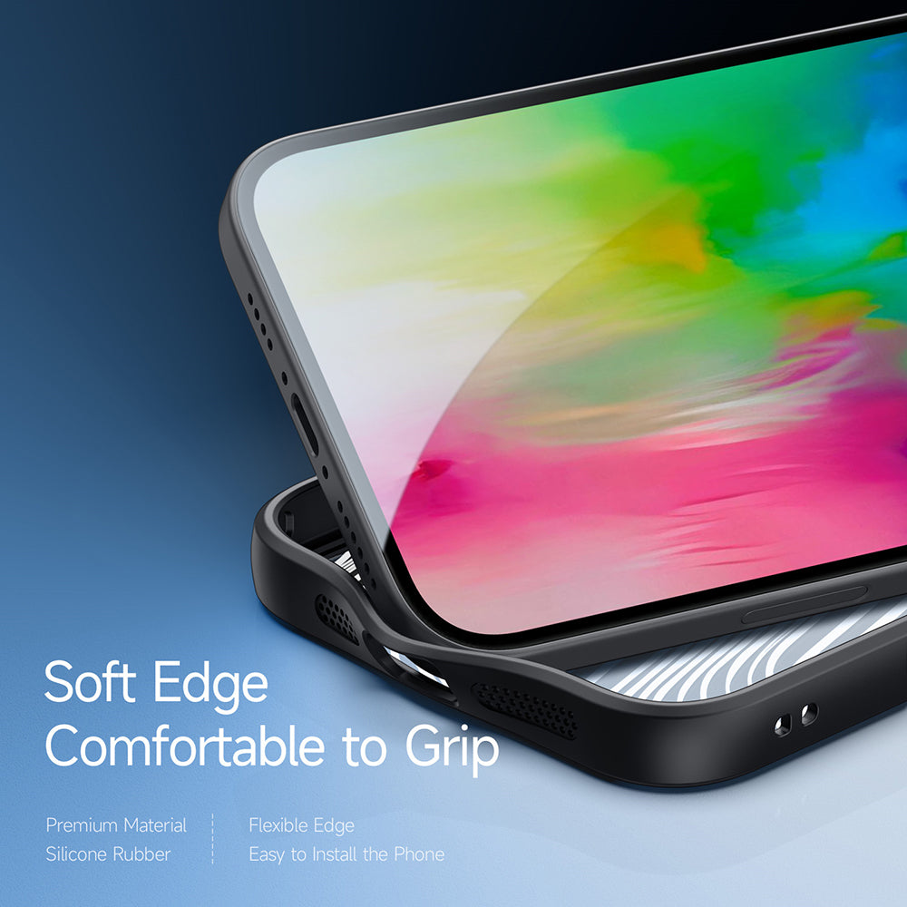 Husa MagSafe pentru Apple iPhone 16 Plus, DUX DUCIS, Aimo, Neagra