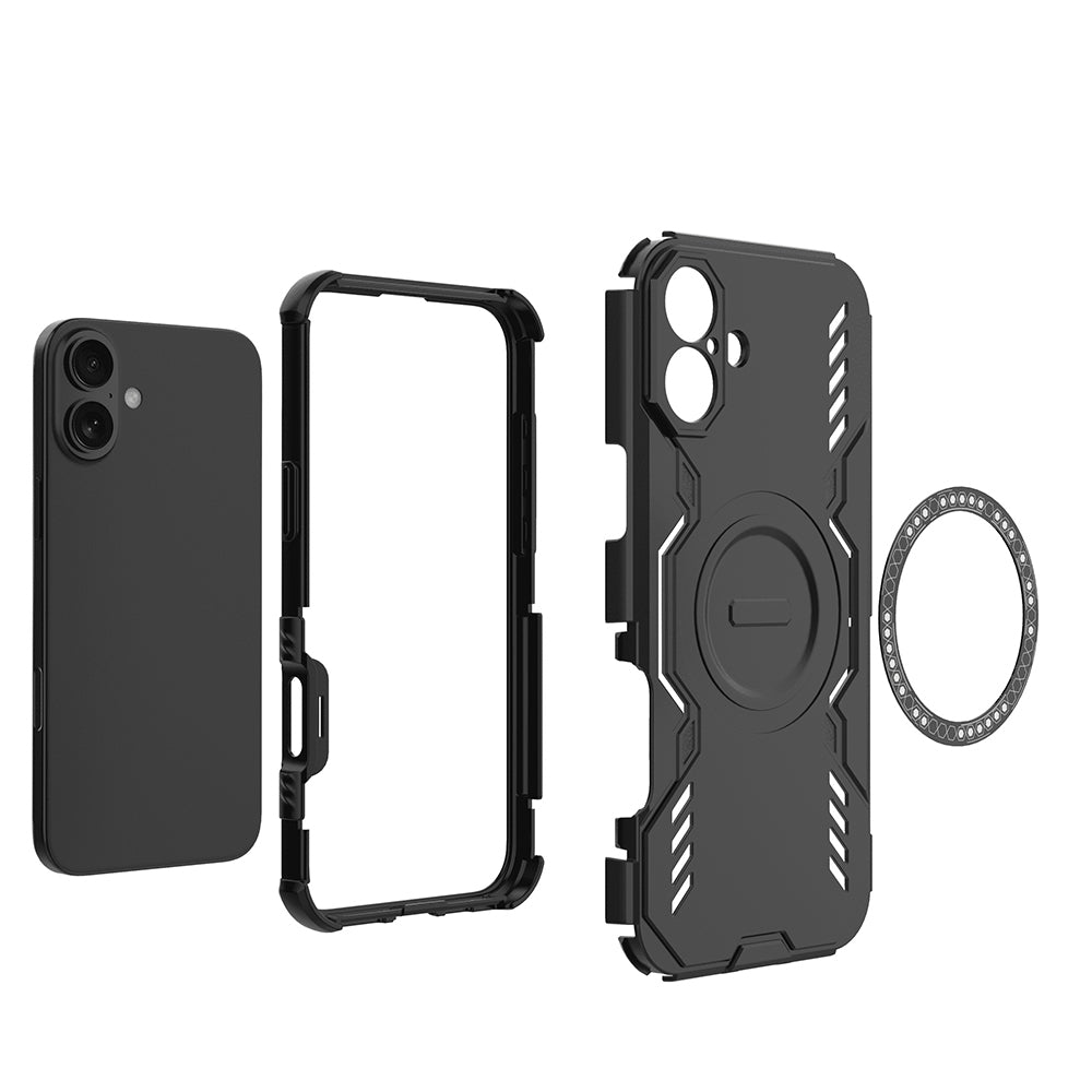 Husa MagSafe pentru Apple iPhone 16 Plus, Techsuit, ArmorMag, Albastra