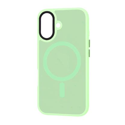 Husa MagSafe pentru Apple iPhone 16 Plus, Techsuit, HaloFrost, Verde Deschis